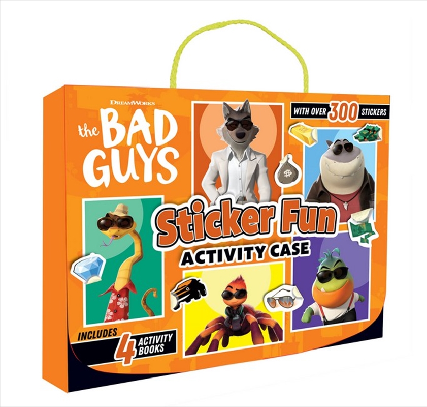 The Bad Guys Sticker Fun Activity Case/Product Detail/Kids Activity Books