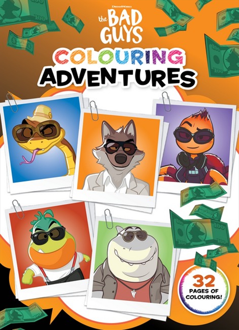 The Bad Guys Colouring Adventures/Product Detail/Kids Colouring