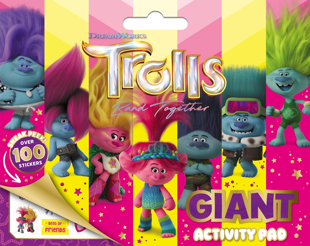 Trolls Band Together: Giant Activity Pad (Dreamworks)/Product Detail/Kids Activity Books