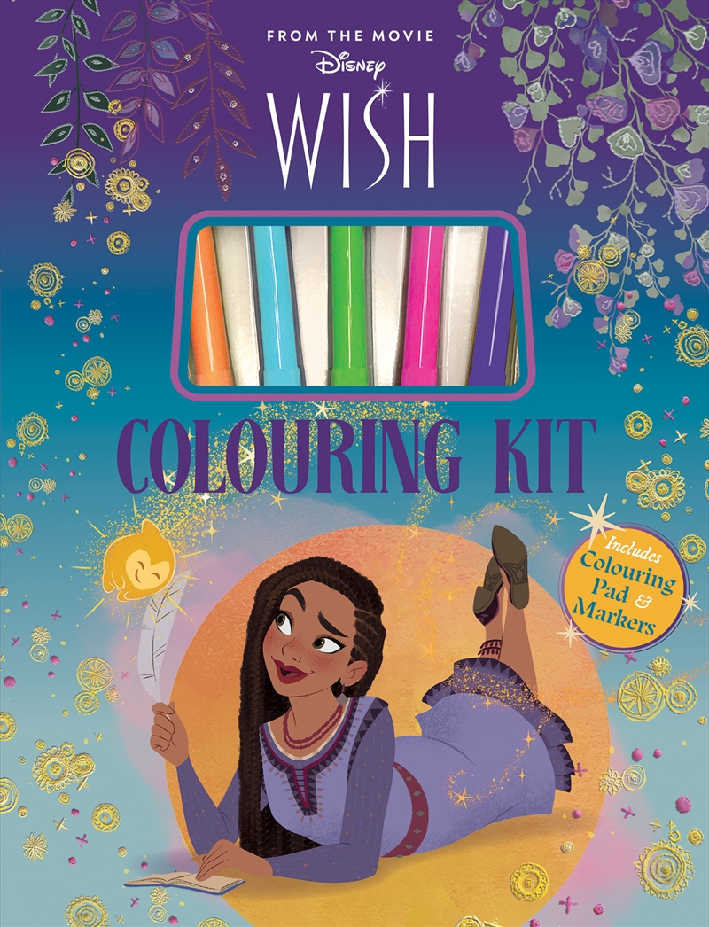 Wish: Colouring Kit (Disney)/Product Detail/Kids Colouring
