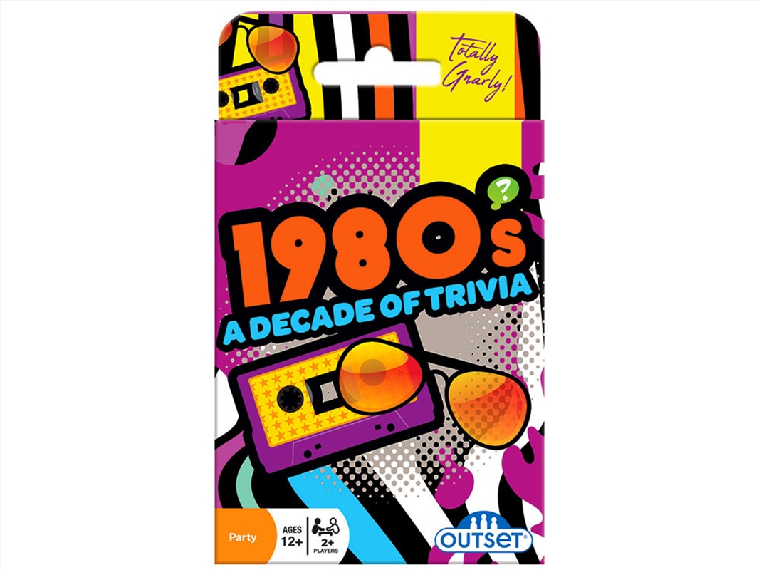 1980's Decade Of Trivia/Product Detail/Card Games
