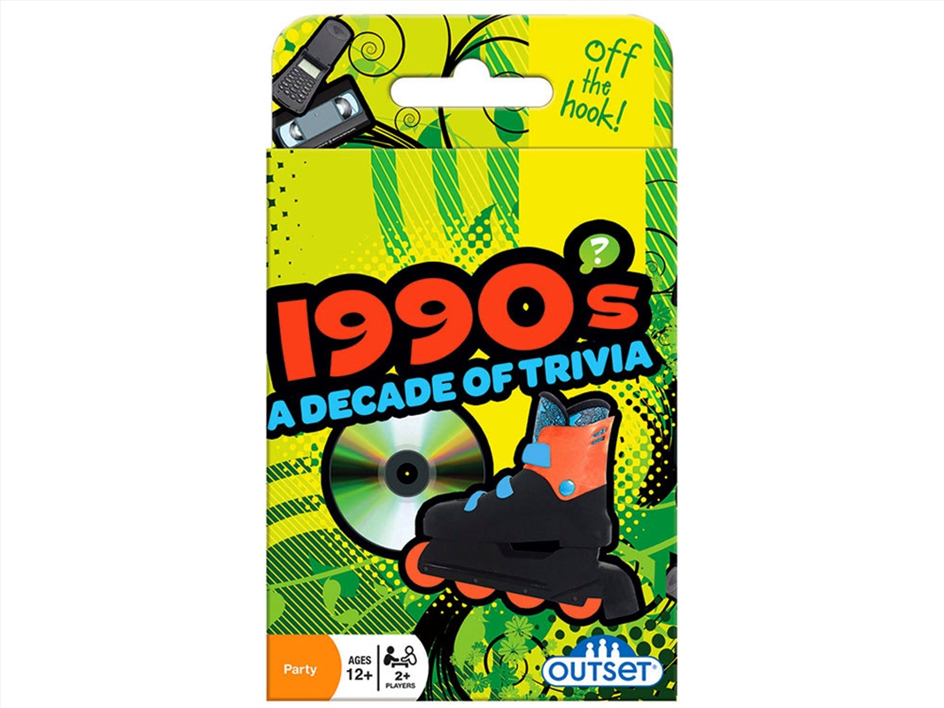 1990's Decade Of Trivia/Product Detail/Card Games