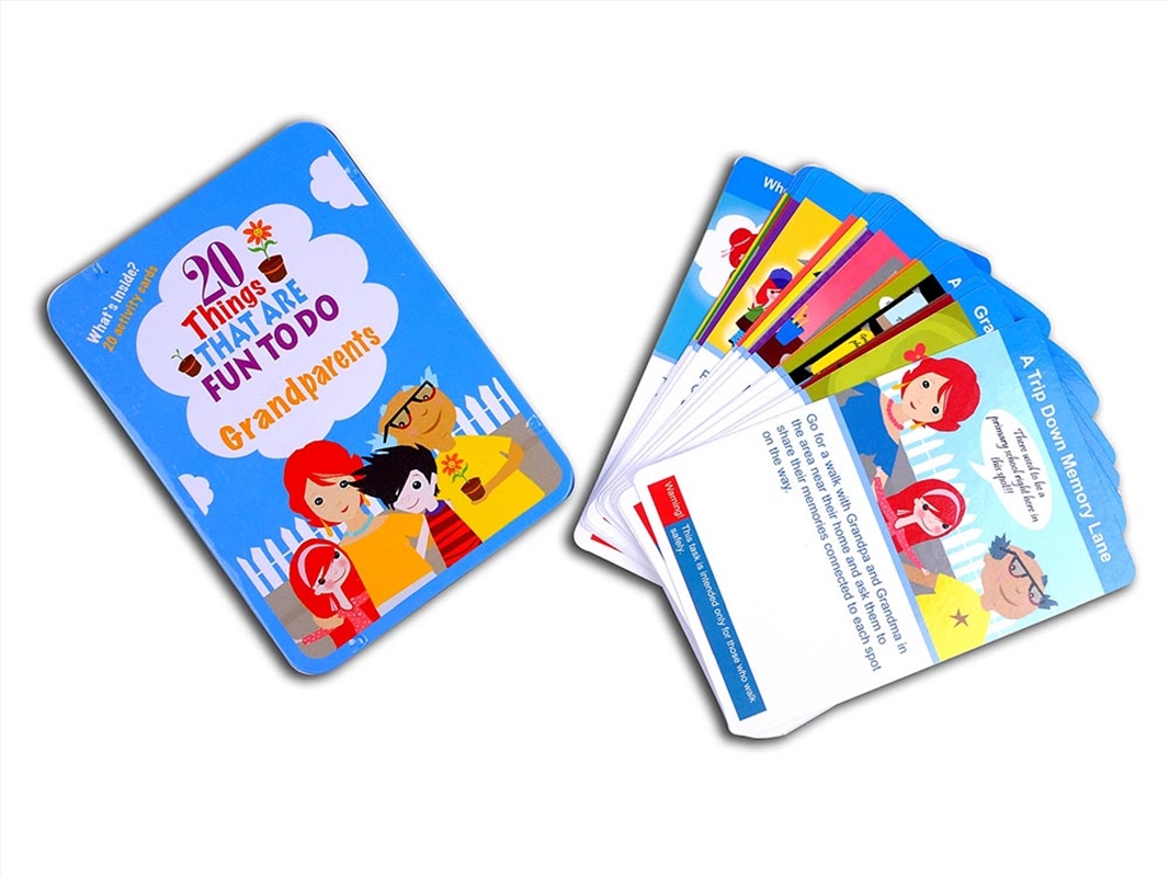 20 Fun Things Grandparents Tin/Product Detail/Card Games