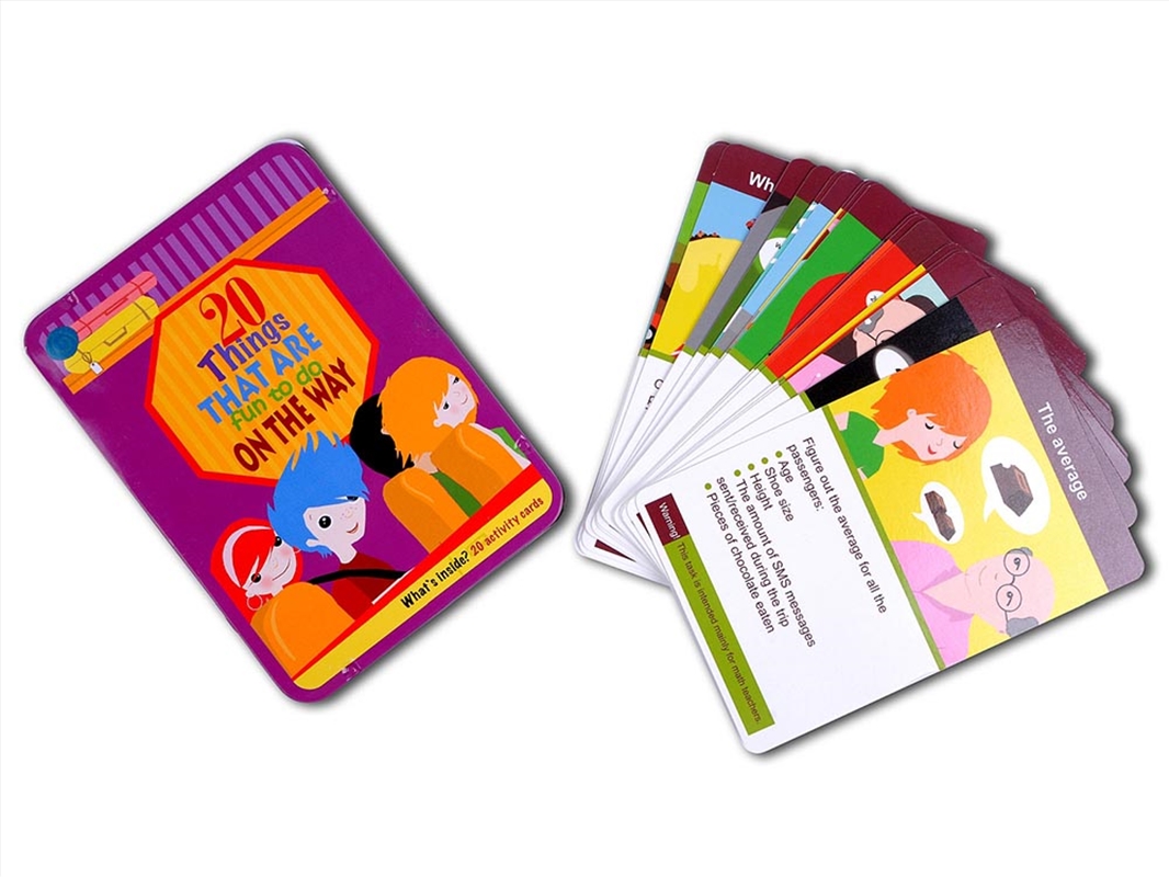 20 Fun Things, On The Way Tin/Product Detail/Card Games