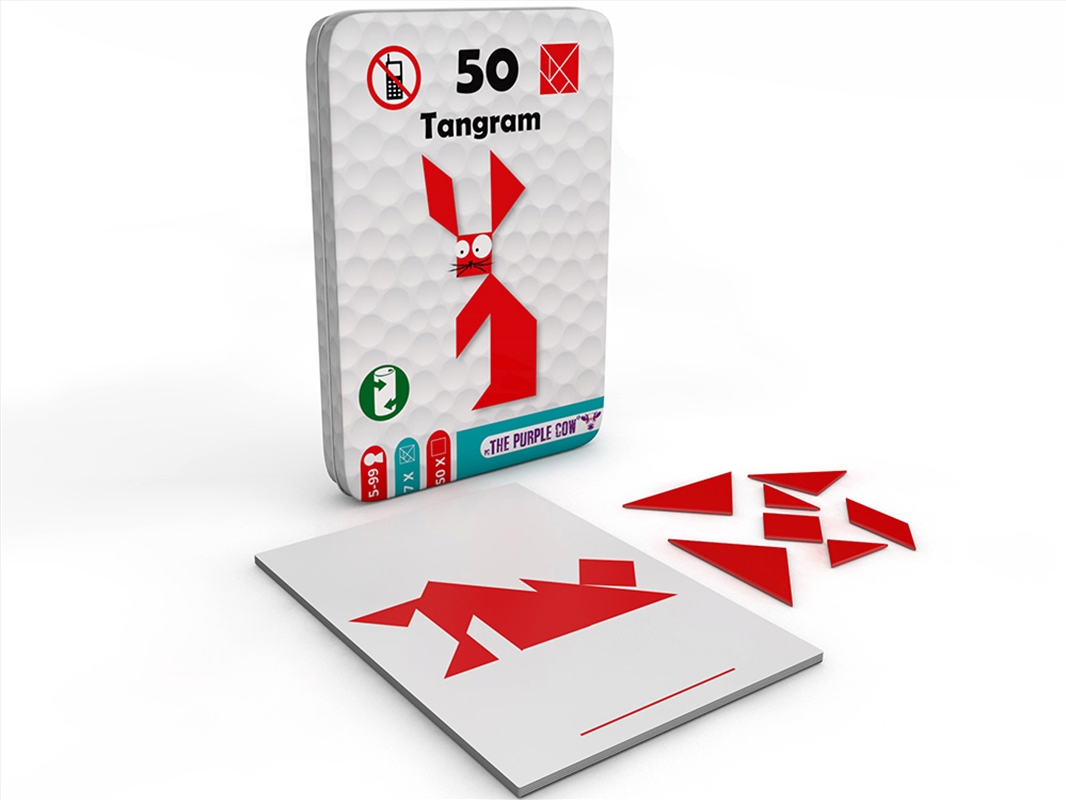 50 Tangram, Tin/Product Detail/Board Games
