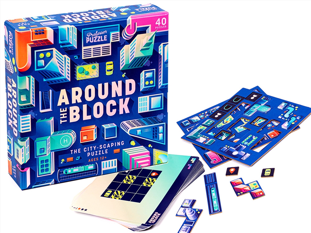 Around The Block City Puzzle/Product Detail/Games