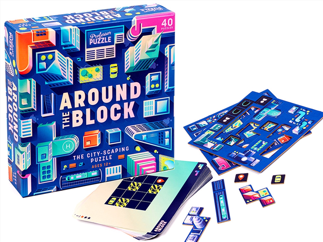 Around The Block City Puzzle/Product Detail/Board Games
