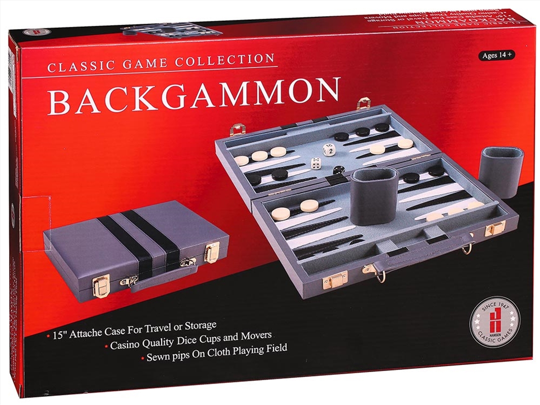 Backgammon,11" Vinyl, Stitched/Product Detail/Games
