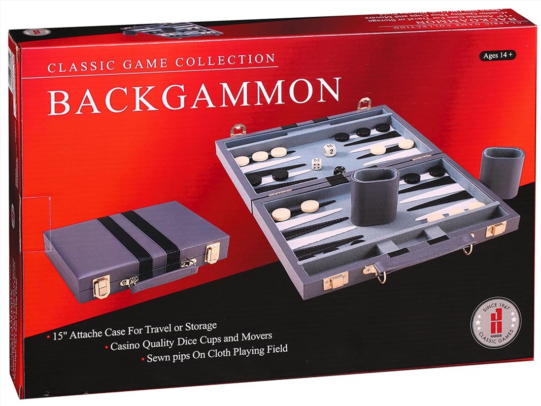 Backgammon,11" Vinyl, Stitched/Product Detail/Board Games