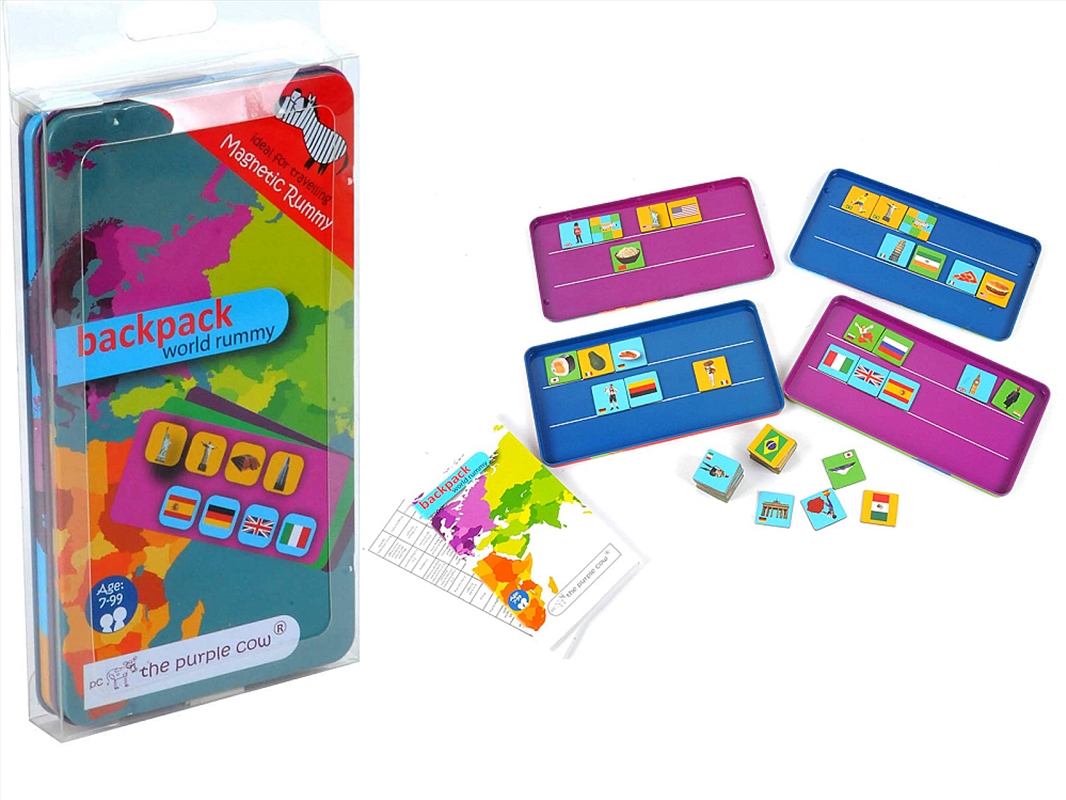 Backpack World Rummy Magnetic/Product Detail/Games
