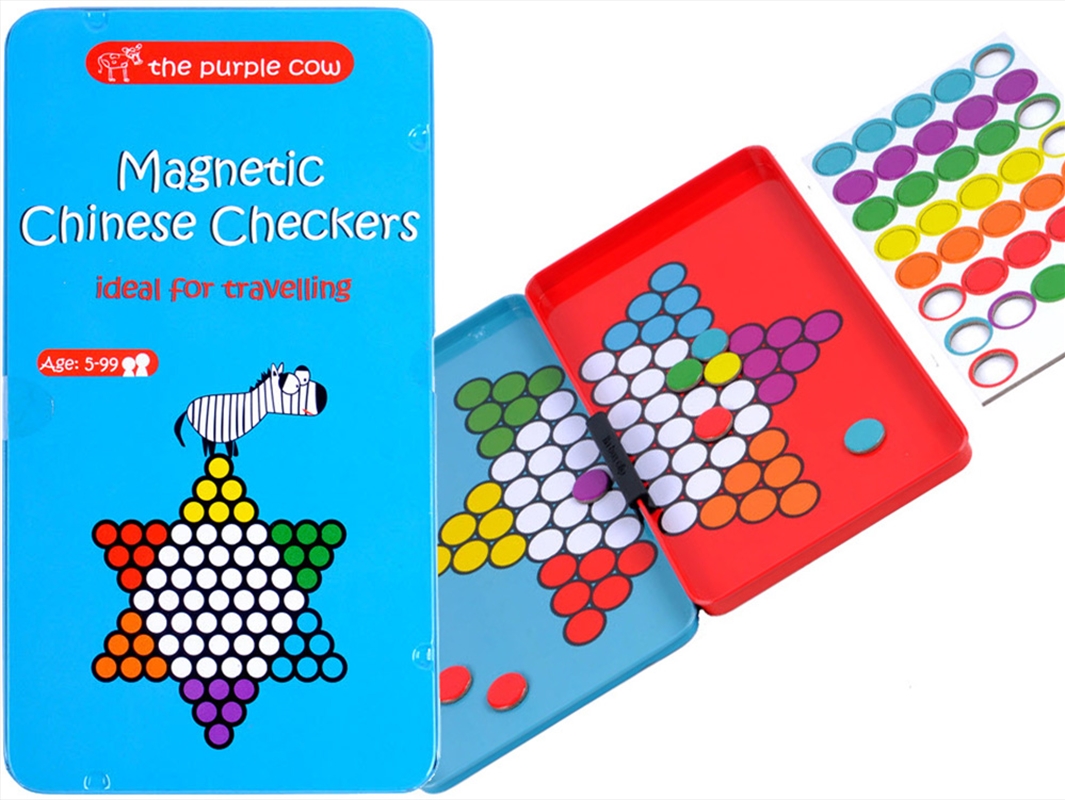 Chinese Checkers,Magn.Trvl.Tin/Product Detail/Games