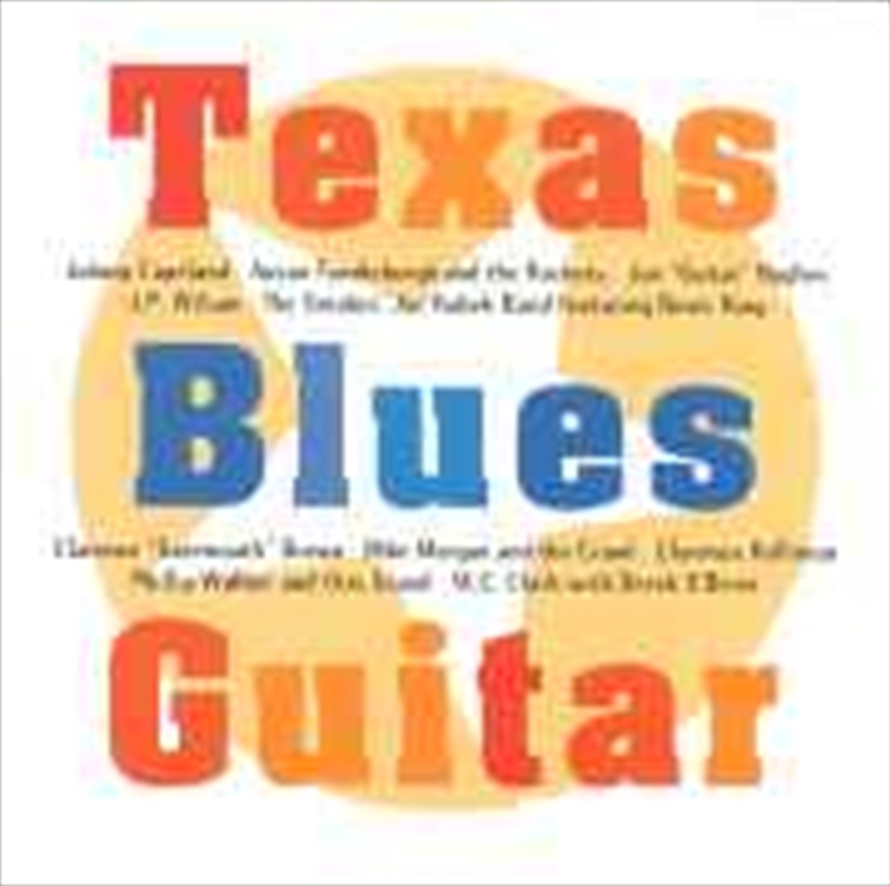 Buy Texas Blues Guitar Online Sanity
