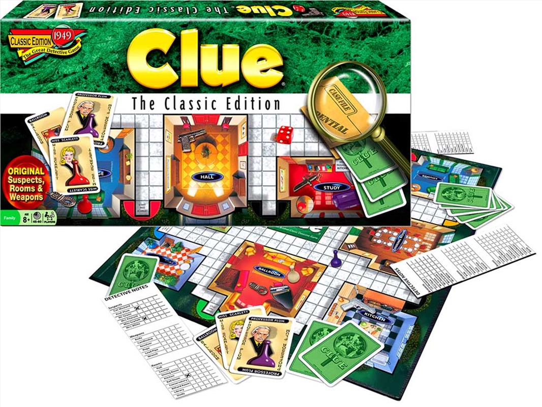 Clue - Classic 1949 Edition/Product Detail/Games