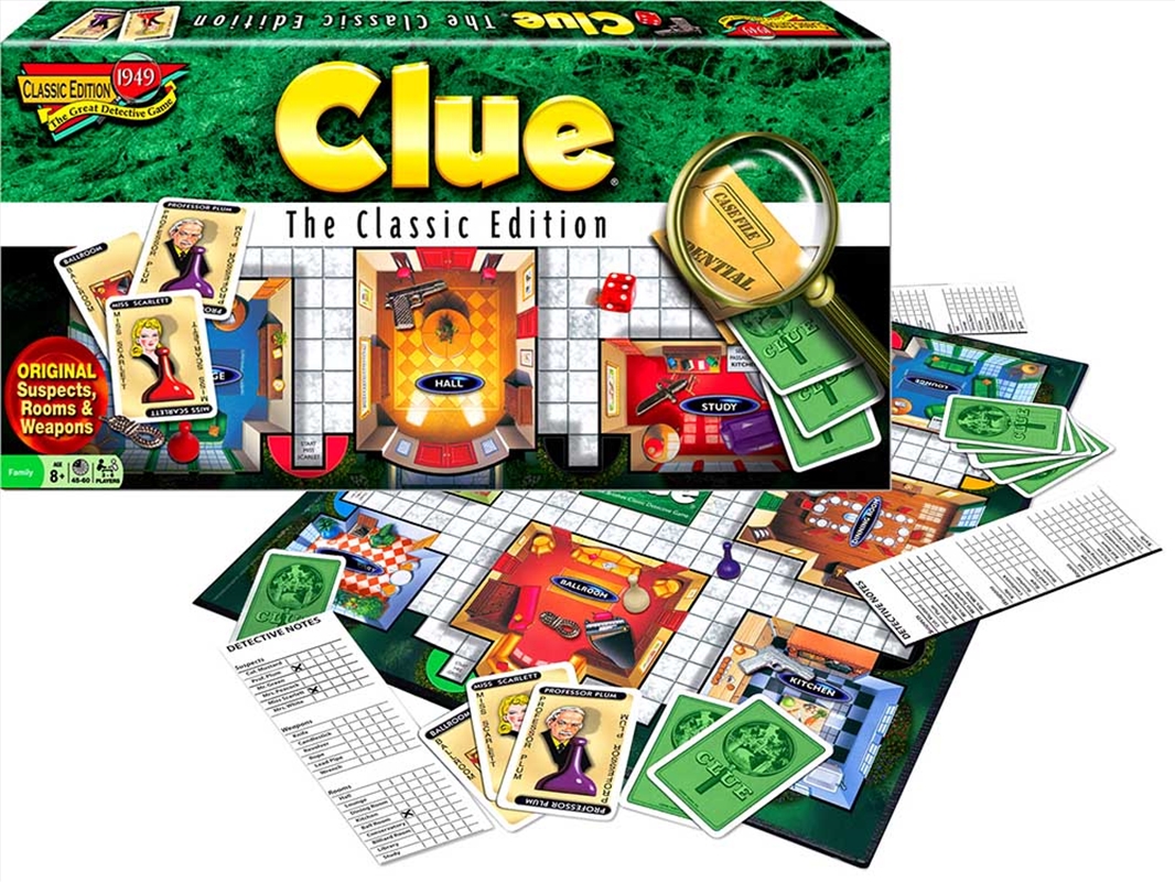 Clue - Classic 1949 Edition/Product Detail/Board Games