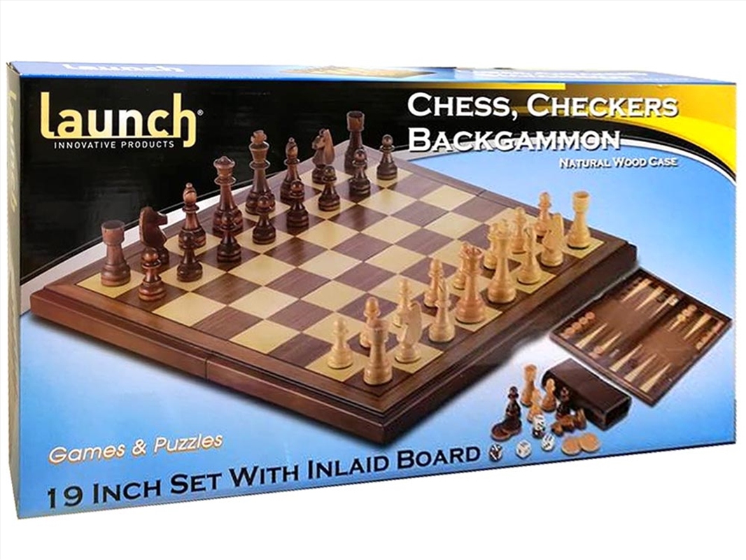 Combo Chess 3-In-1 19"(Launch)/Product Detail/Board Games
