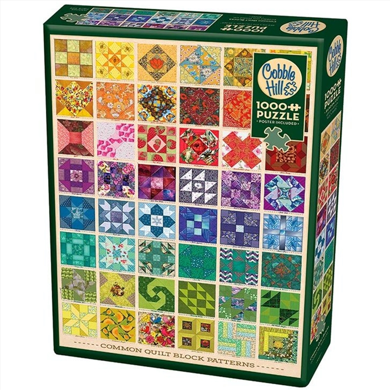 Common Quilt Blocks 1000Pc/Product Detail/Jigsaw Puzzles