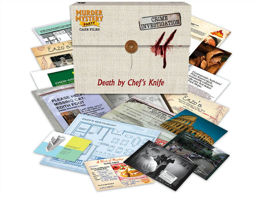 Death By Chef's Knife Mmp/Product Detail/Board Games
