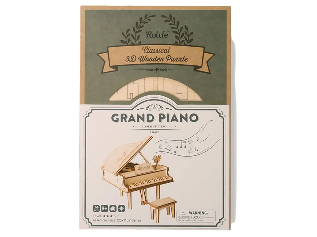 Diy Grand Piano Wooden 3D Kit/Product Detail/Arts & Craft