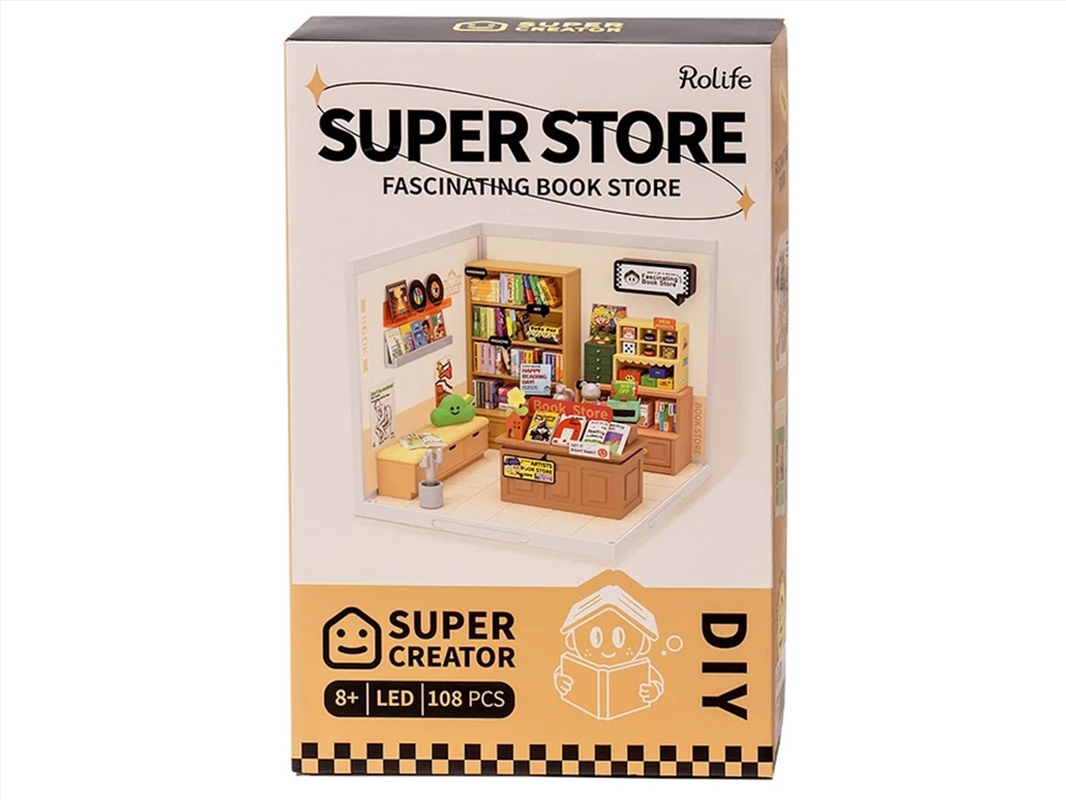 Diy Superstore Book Store 3D/Product Detail/Arts & Craft