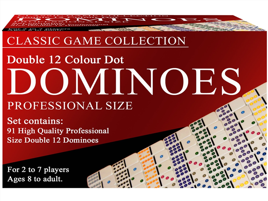 Dominoes Colour Dot D12/Product Detail/Games