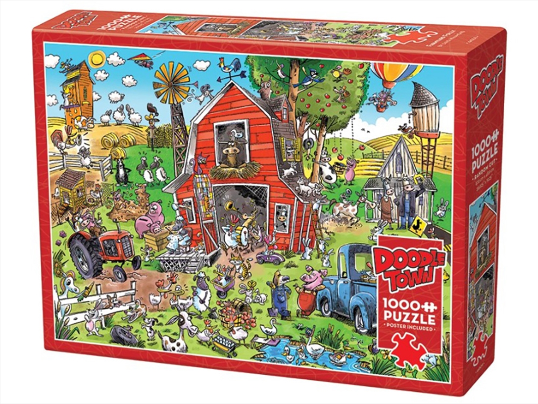 Doodletown Farmyard Folly 1000/Product Detail/Jigsaw Puzzles