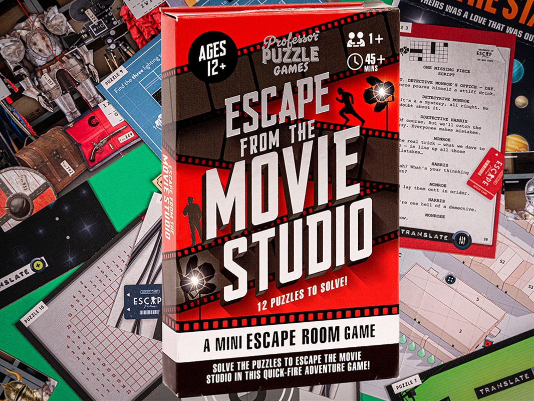Escape From The Movie Studio/Product Detail/Board Games
