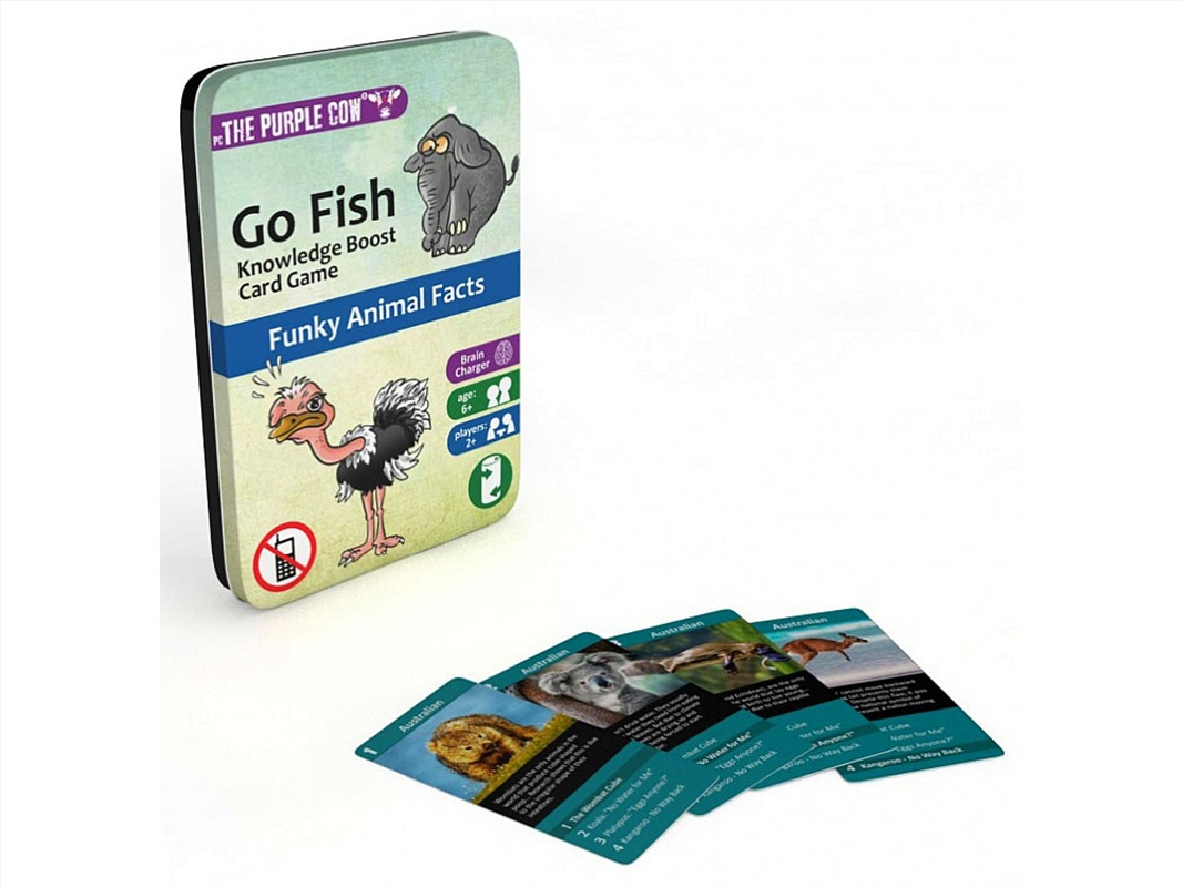 Go Fish, Funky Animal Facts/Product Detail/Card Games