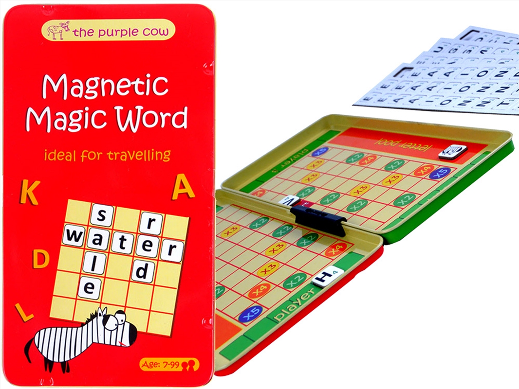 Magic Word, Magnetic Travl.Tin/Product Detail/Board Games