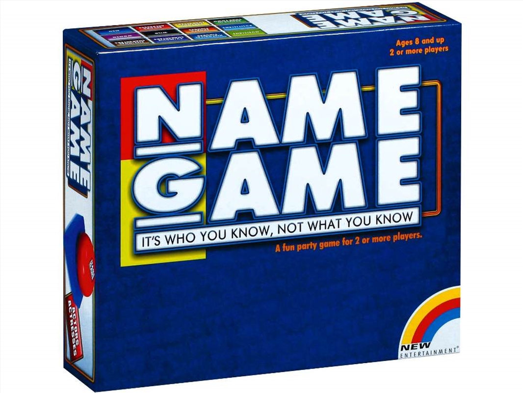Name Game (W/Electronic Timer)/Product Detail/Card Games