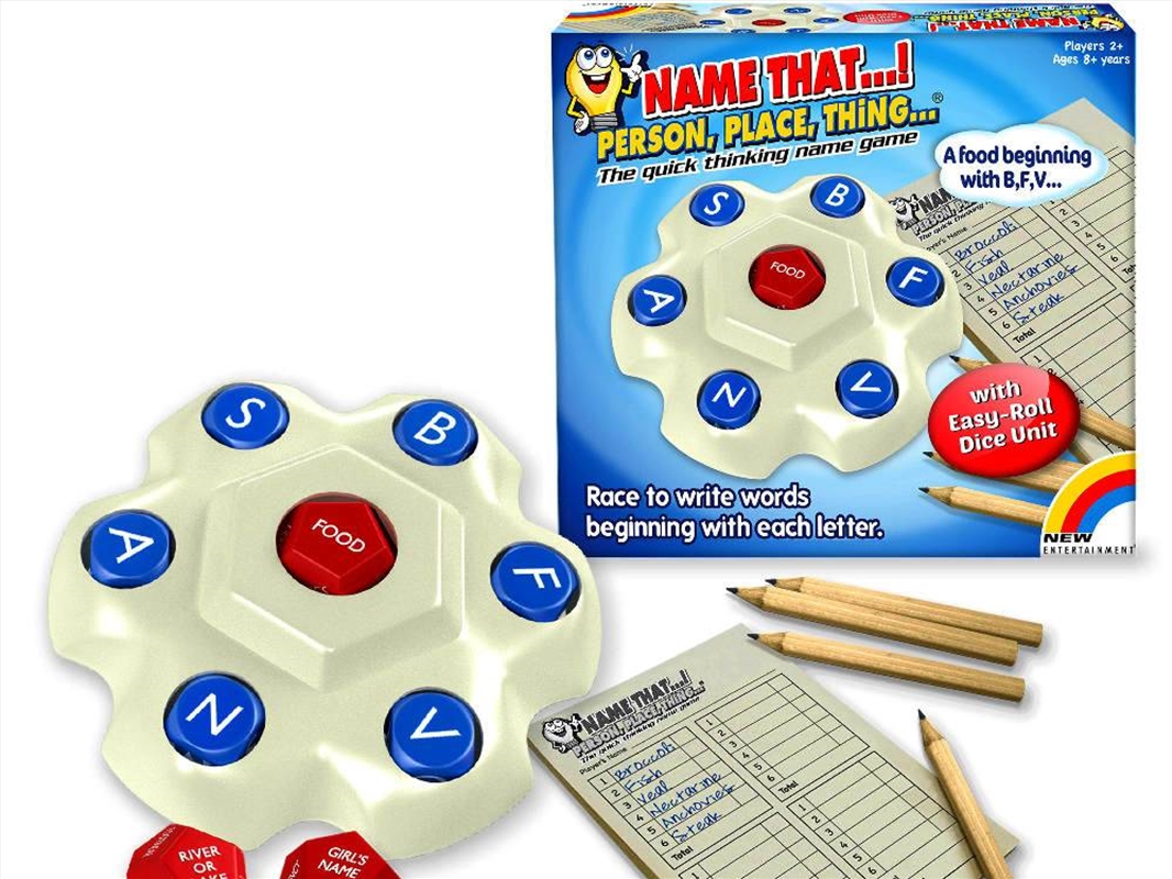Name That...! Ez Roll Game/Product Detail/Board Games