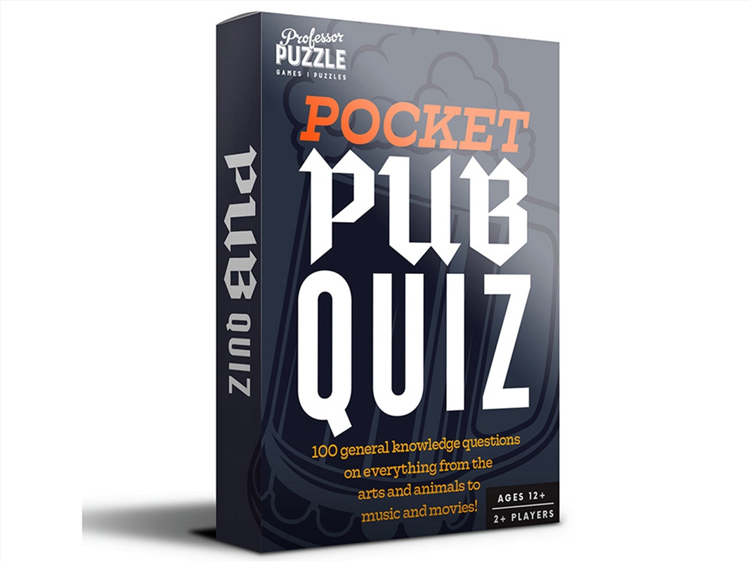 Pocket Pub Quiz Mini Trivia/Product Detail/Card Games