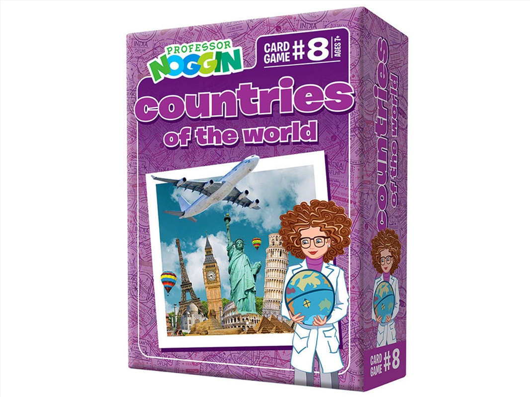 Prof.Noggin'S Countries World/Product Detail/Card Games