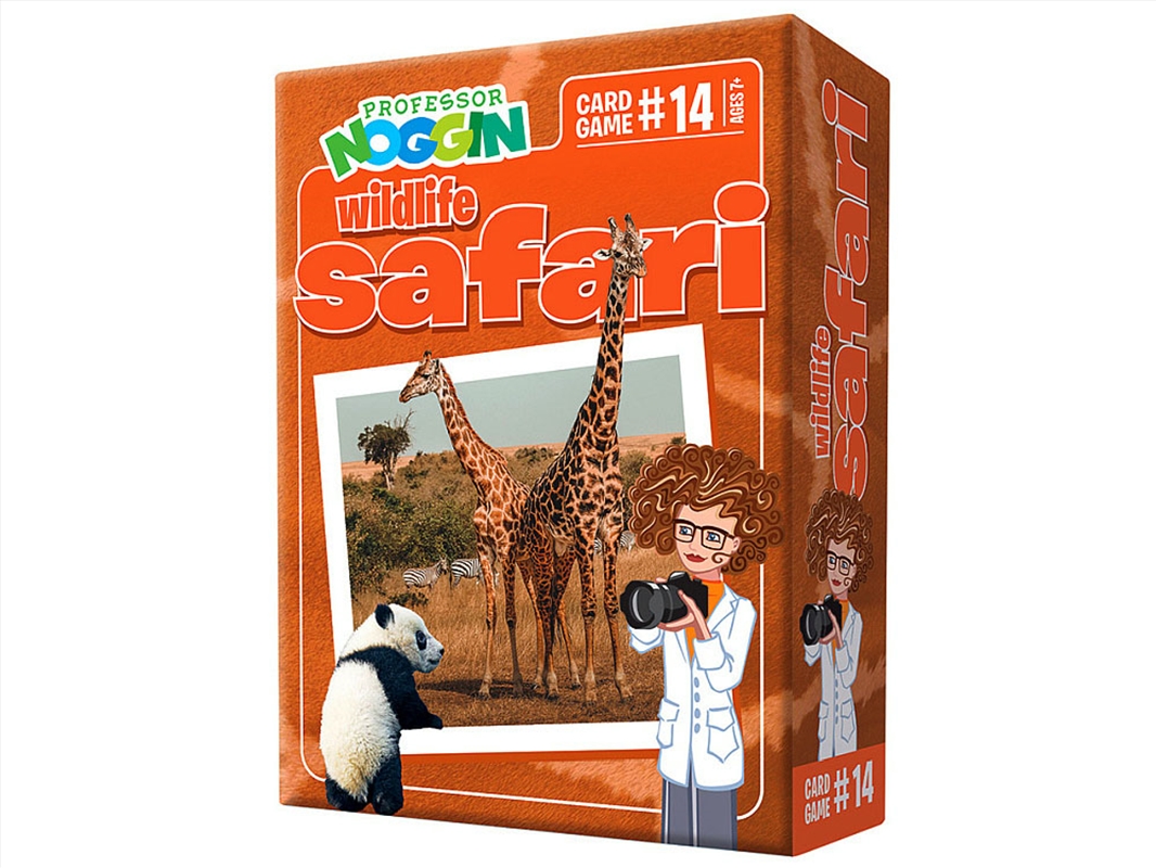 Prof.Noggin'S Wildlife Safari/Product Detail/Card Games