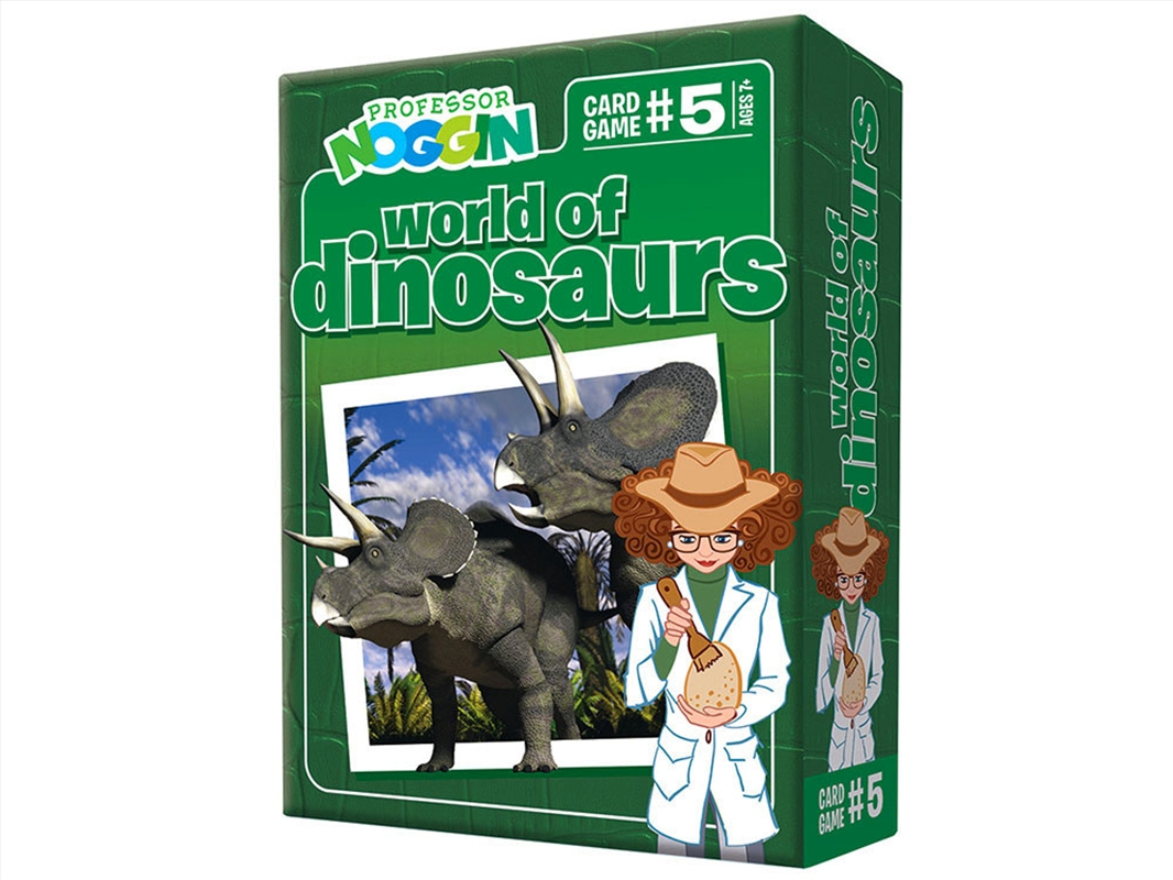 Prof.Noggin'S World Of Dinosau/Product Detail/Card Games