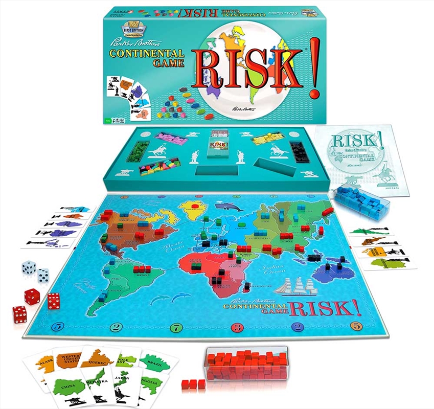 Risk, 1959 1St Edition/Product Detail/Board Games