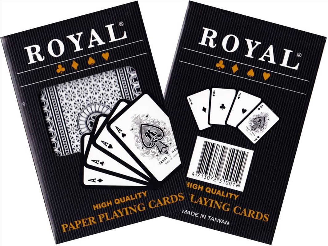Royal Plastic Coated Single Dk/Product Detail/Card Games