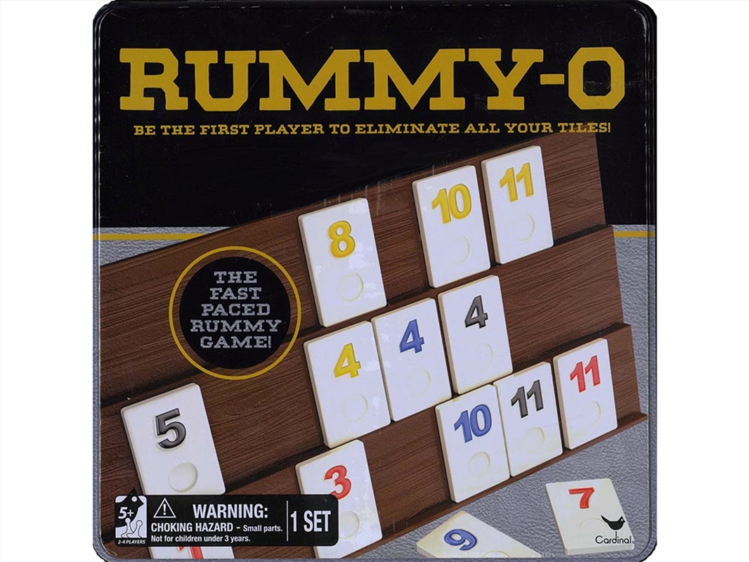 Rummy-O In Tin (Cardinal)/Product Detail/Board Games