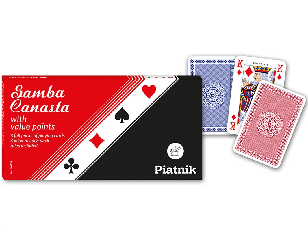 Samba/Canasta/Bolivia W/Points/Product Detail/Card Games