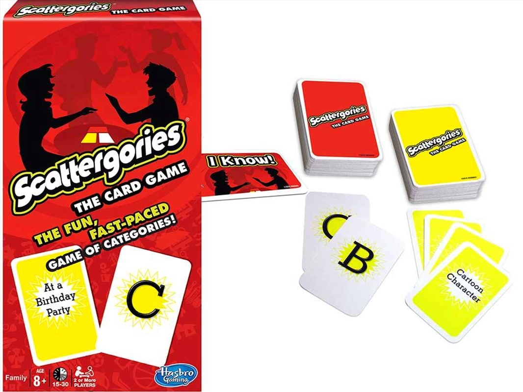 Scattergories Card Game/Product Detail/Card Games