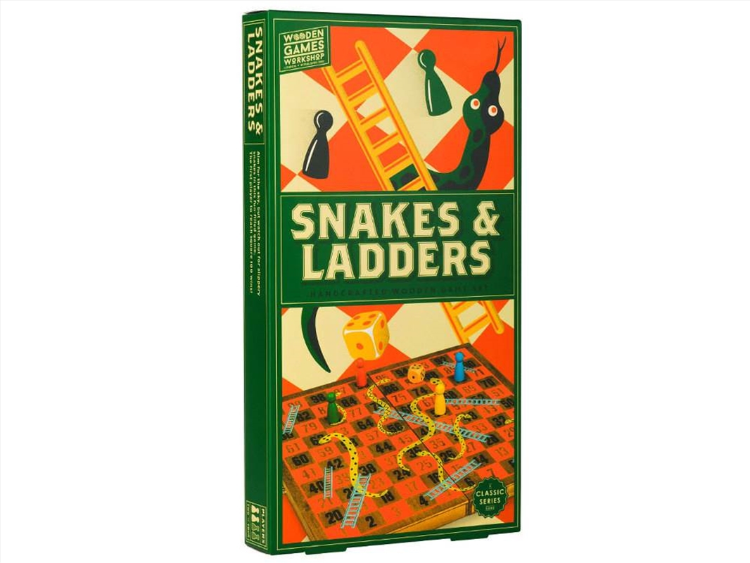 Snakes & Ladders (Wood Gwshop)/Product Detail/Board Games