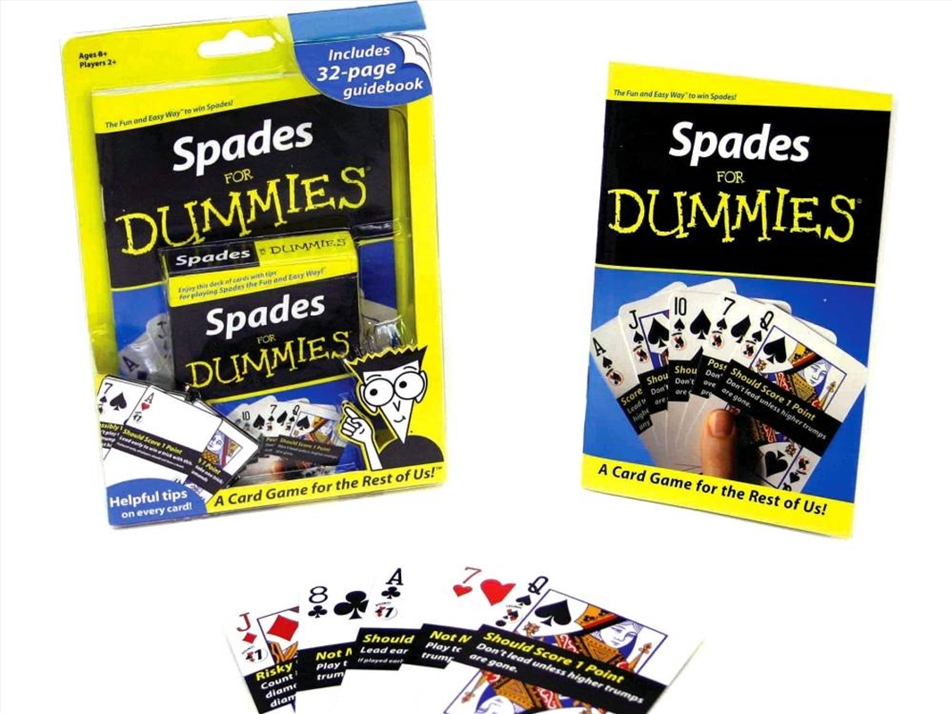 Buy Spades For Dummies Online Sanity