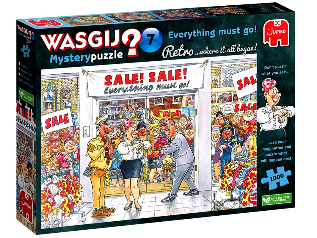 Wasgij? Retro Mystery #7/Product Detail/Jigsaw Puzzles