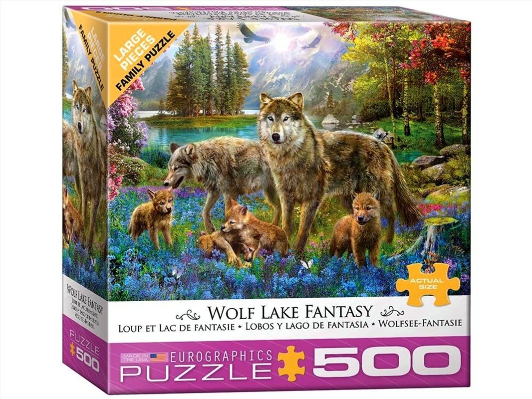 Wolf Lake Fantasy 500Pcxl/Product Detail/Jigsaw Puzzles