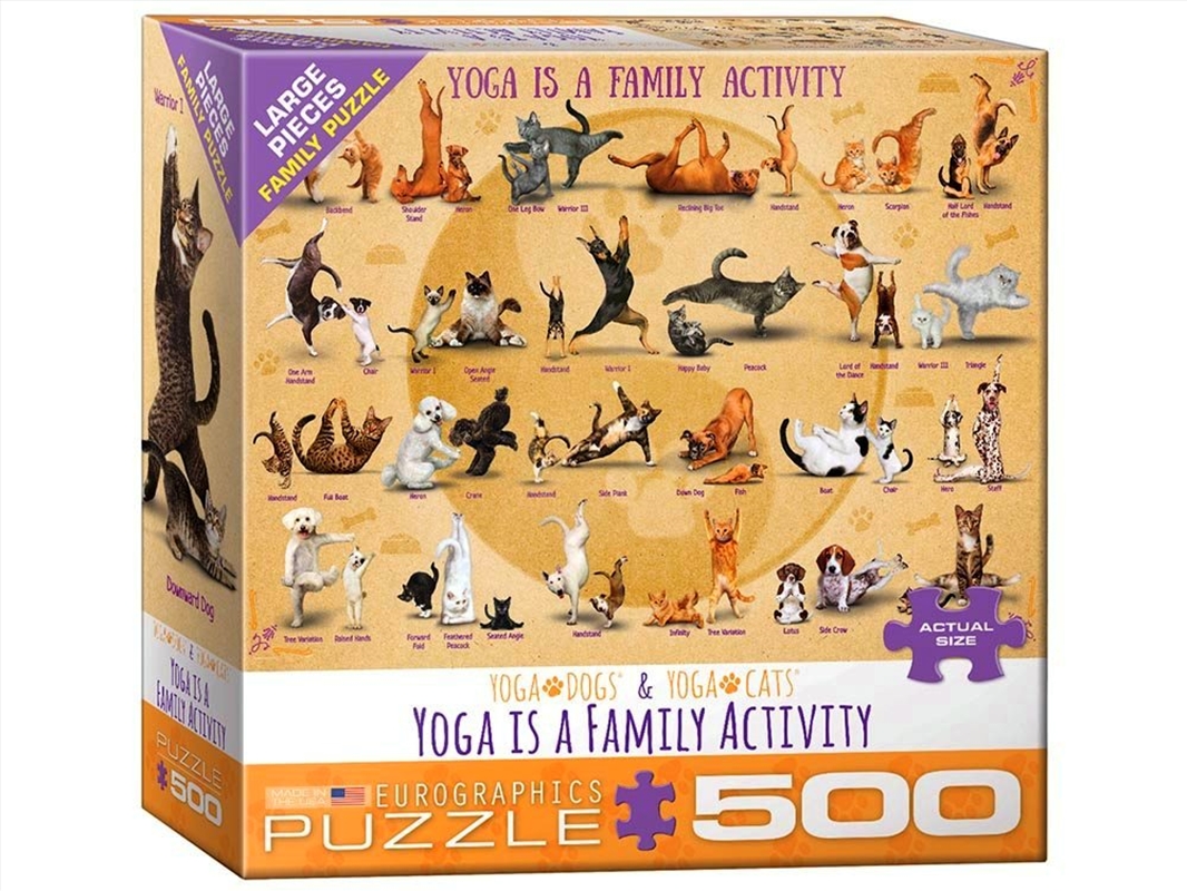 Yoga Family Activity 500Pcxl/Product Detail/Jigsaw Puzzles