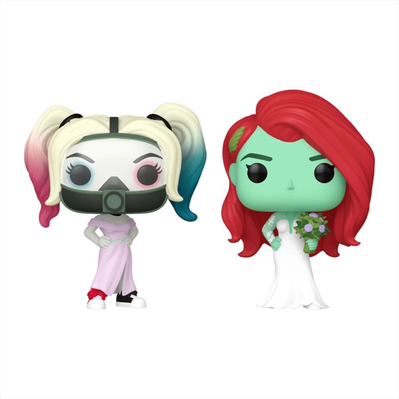 Harley Quinn: Animated - Harley Quinn & Poison Ivy Wedding US Exclusive Pop! 2-Pack [RS]/Product Detail/TV