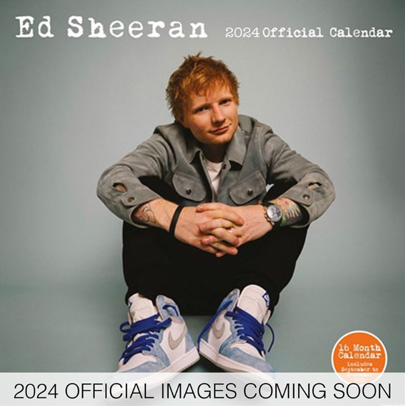 ED Sheeran 2024 Square Calendar/Product Detail/Calendars & Diaries