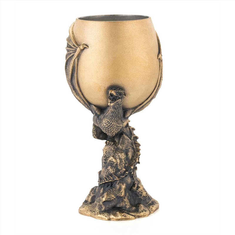 Gilt Drogon Goblet (20cL)/Product Detail/Drinkware