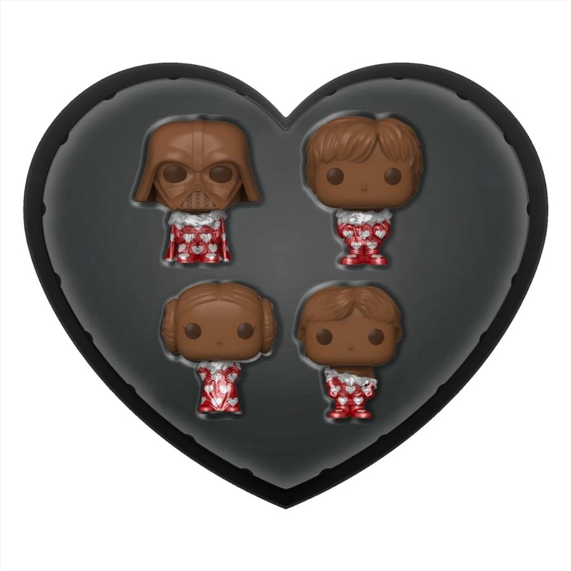Star Wars: Valentines 2024 - Pocket Pop Heart Box 4-Pack/Product Detail/Funko Collections