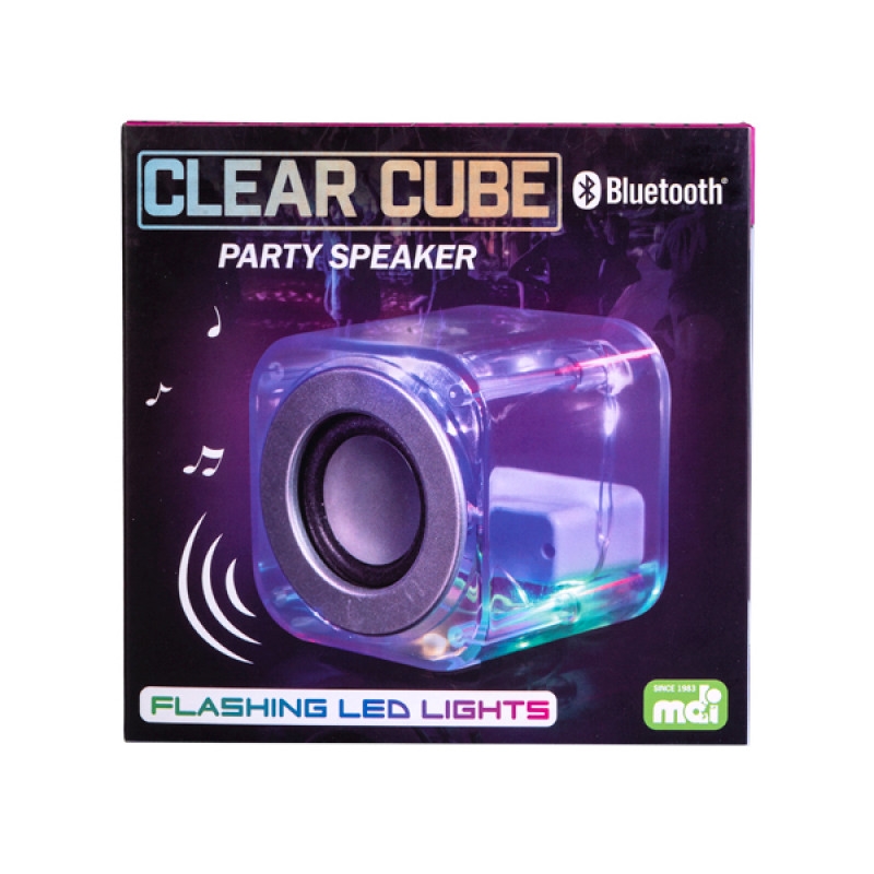 Light Up Speaker Clear Cube/Product Detail/Speakers