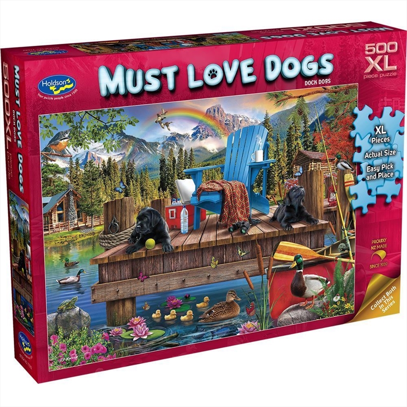 Must Love Dogs Dock 500 XL Piece/Product Detail/Jigsaw Puzzles